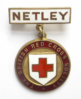 WW1 British Red Cross Society Netley Hospital nurses badge