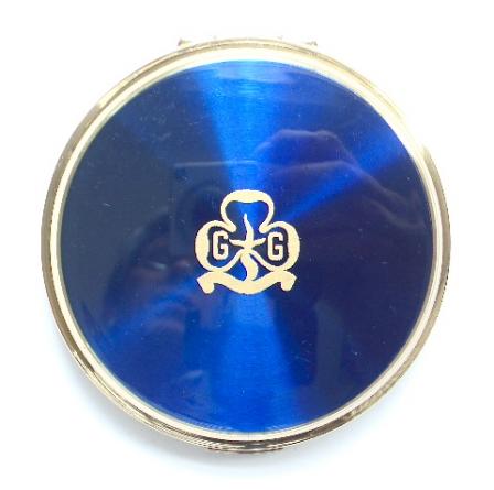 Girl Guides Vintage Stratton Powder Compact Unused & Boxed