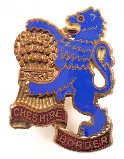 Girl Guides County Cheshire Border badge by Butler