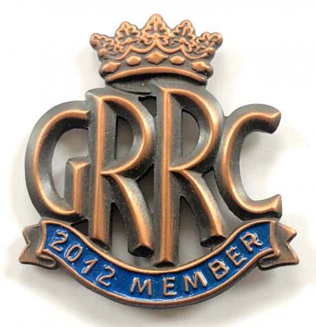 Goodwood Road Racing Club GRRC 2012 member badge