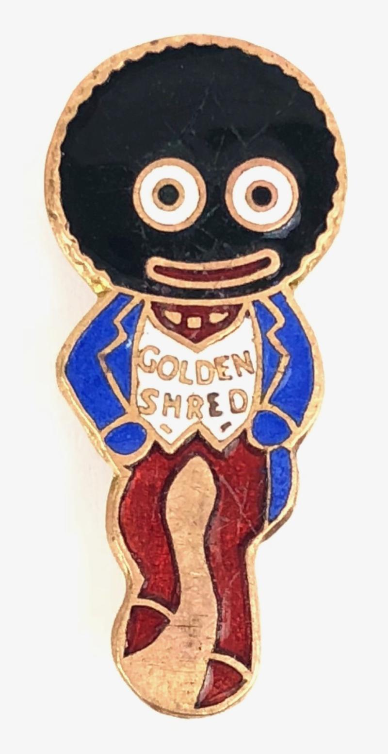 Robertsons Golly standard white waistcoat advertising badge by AWG