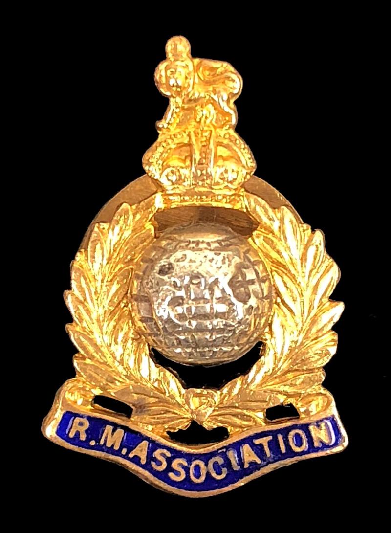 Royal Marine Association officially numbered membership badge