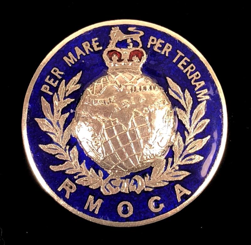 Royal Marines Old Comrades Association lapel pin badge