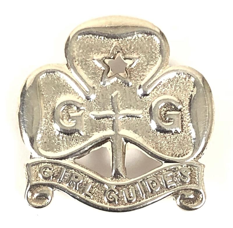 Girl Guides Commissioner 1948 hallmarked silver promise badge
