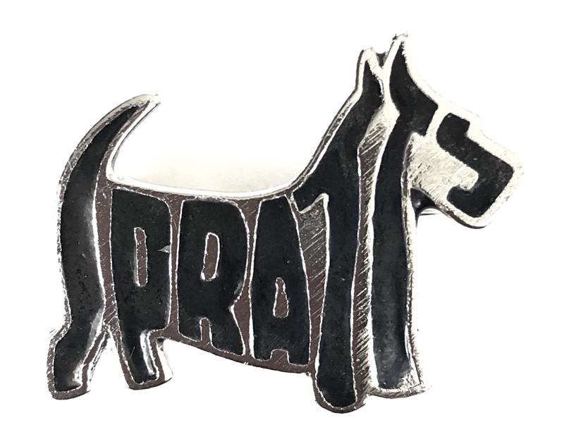 Spratts Mixed Ovals Scottie Dog logo advertising badge