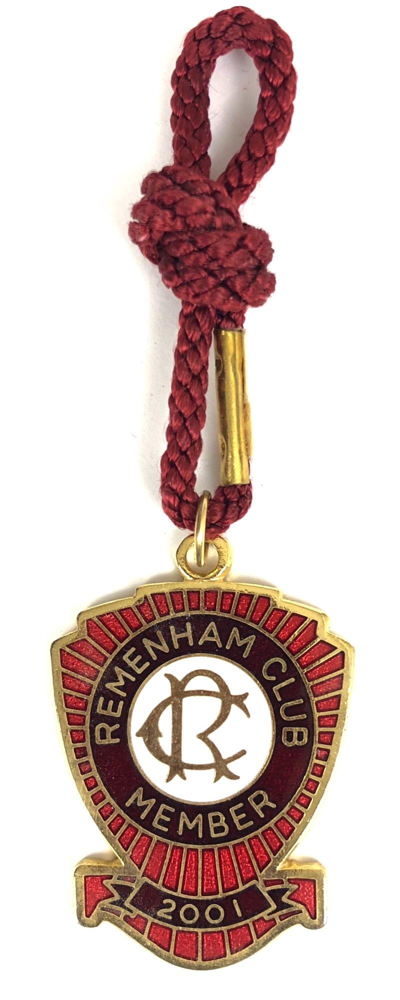 2001 Remenham Rowing Club badge Henley Royal Regatta