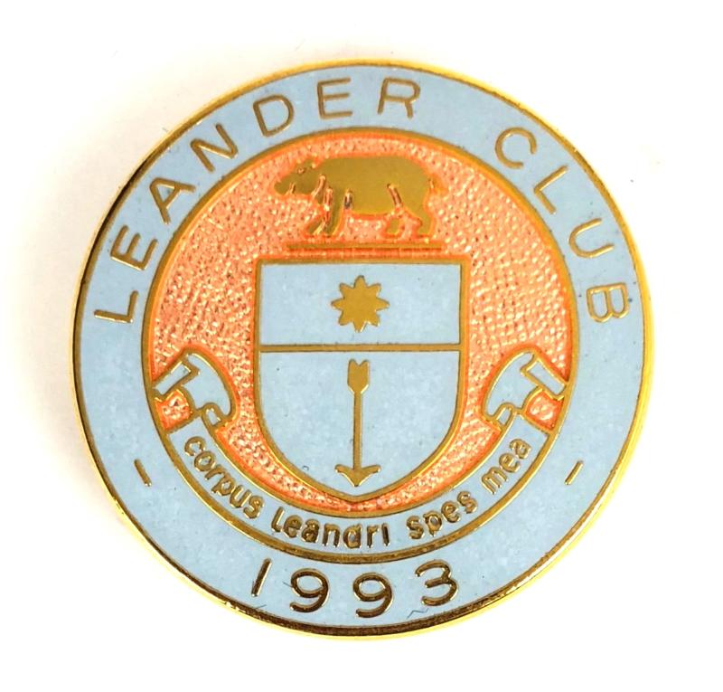 1993 Leander Rowing Club pin badge Henley Royal Regatta