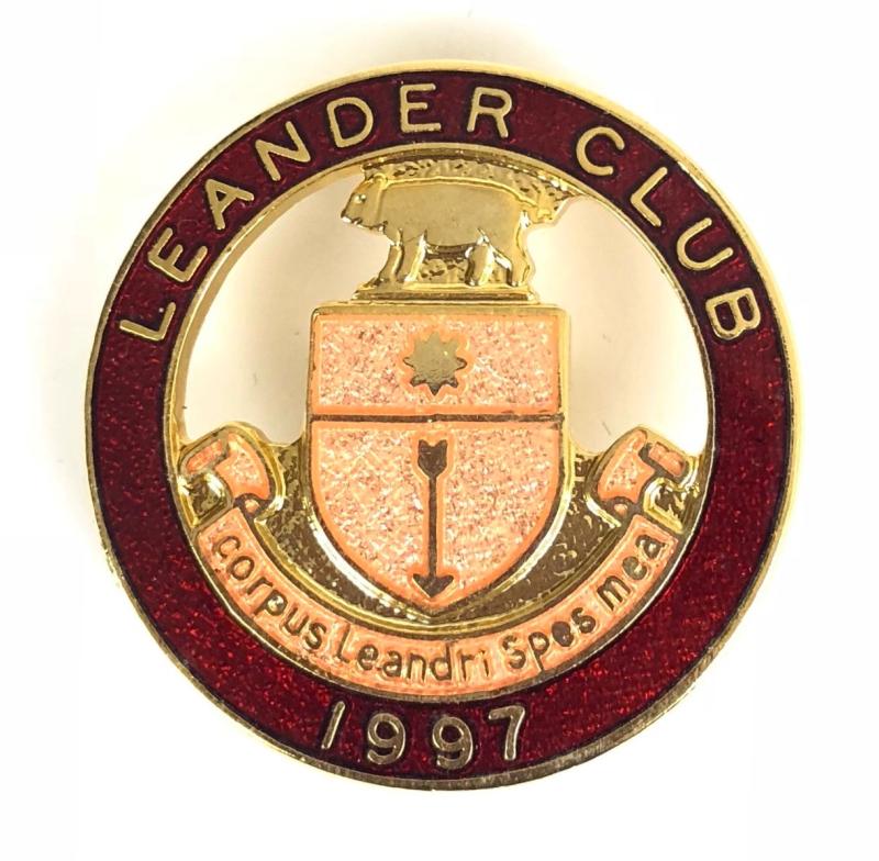 1997 Leander Rowing Club pin badge Henley Royal Regatta